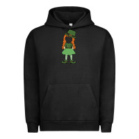 Pigment Black leprechaun girl faceless Urban Hoodie - MaliasSmallBusiness