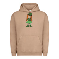Pigment Burro leprechaun girl faceless Urban Hoodie - MaliasSmallBusiness