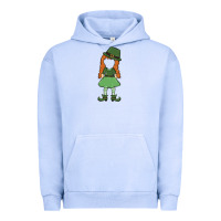 Pigment Grape Ice leprechaun girl faceless Urban Hoodie - MaliasSmallBusiness