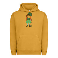 Pigment Peanut Butter leprechaun girl faceless Urban Hoodie - MaliasSmallBusiness