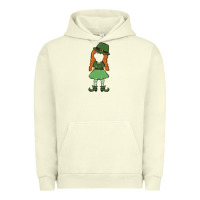 Pigment Pistachio leprechaun girl faceless Urban Hoodie - MaliasSmallBusiness