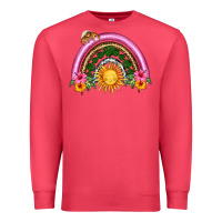 Cardinal summer sun rainbow Premium Sweatshirt - HRA Design Shop