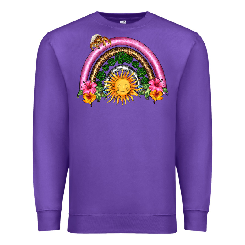 Summer Sun Rainbow Premium Sweatshirt by HRA Design Shop | Teevron