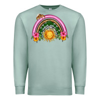 Seafoam summer sun rainbow Premium Sweatshirt - HRA Design Shop