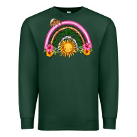 Sports Green summer sun rainbow Premium Sweatshirt - HRA Design Shop