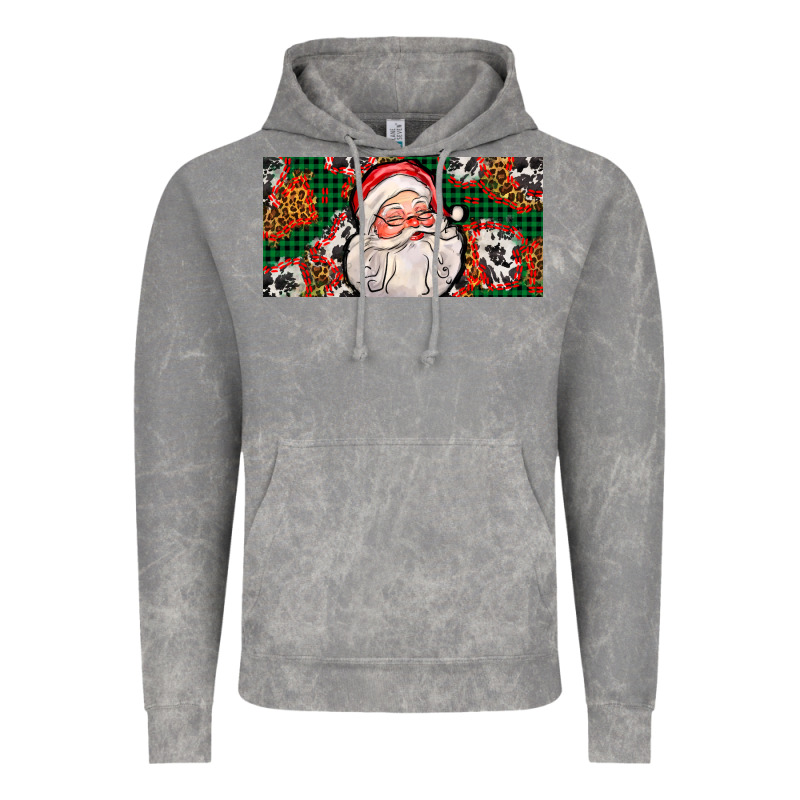 Christmas With Santa Vintage Hoodie by AdoDesignShop | Teevron