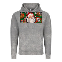 Cloud Rock christmas with santa Vintage Hoodie - AdoDesignShop