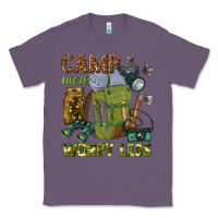 Lavender camp more worry less Classic Tee - texasbilliewilder