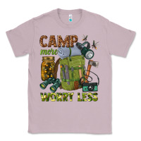 Lilac camp more worry less Classic Tee - texasbilliewilder