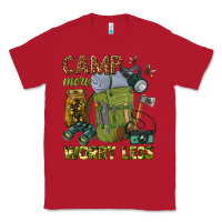 Red camp more worry less Classic Tee - texasbilliewilder