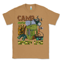 Toasted Coconut camp more worry less Classic Tee - texasbilliewilder
