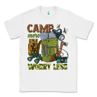 White camp more worry less Classic Tee - texasbilliewilder