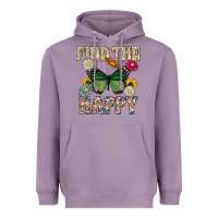 Lavender Kind The Happy Heavyweight Hoodie - CowhideDigitalArt