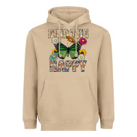 Mushroom Kind The Happy Heavyweight Hoodie - CowhideDigitalArt