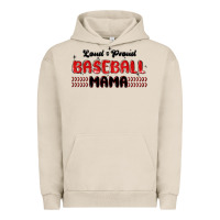 Pigment French Oak loud and proud baseball mama Urban Hoodie - MaliasSmallBusiness