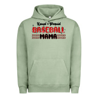 Pigment Oil Green loud and proud baseball mama Urban Hoodie - MaliasSmallBusiness