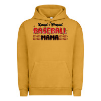 Pigment Peanut Butter loud and proud baseball mama Urban Hoodie - MaliasSmallBusiness