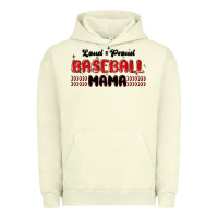 Pigment Pistachio loud and proud baseball mama Urban Hoodie - MaliasSmallBusiness
