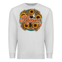 Dove Grey mama western Premium Sweatshirt - RacoonDesign