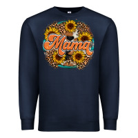Navy mama western Premium Sweatshirt - RacoonDesign