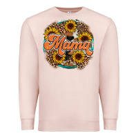 Pale Pink mama western Premium Sweatshirt - RacoonDesign