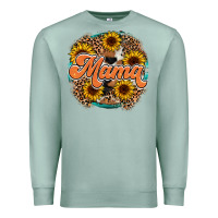 Seafoam mama western Premium Sweatshirt - RacoonDesign