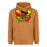 Meerkat juneteenth butterfly black girl Heavyweight Hoodie - HRA Design Shop