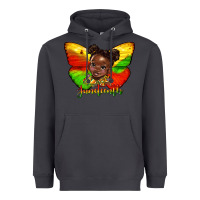 Smoke juneteenth butterfly black girl Heavyweight Hoodie - HRA Design Shop