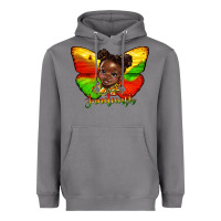 Storm juneteenth butterfly black girl Heavyweight Hoodie - HRA Design Shop
