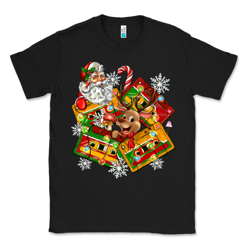 Christmas Cassette Tapes Classic Tee by Zillion Design Studio | Teevron