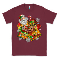 Burgundy christmas cassette tapes Classic Tee - Zillion Design Studio