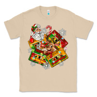 Mushroom christmas cassette tapes Classic Tee - Zillion Design Studio