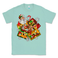 Seafoam christmas cassette tapes Classic Tee - Zillion Design Studio