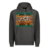 Charcoal Heather western nurse glitter leopard sunflowers Premium Hoodie - BarkalooDesign