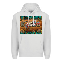Dove Grey western nurse glitter leopard sunflowers Premium Hoodie - BarkalooDesign