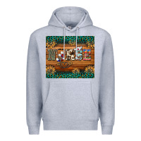 Heather Grey western nurse glitter leopard sunflowers Premium Hoodie - BarkalooDesign