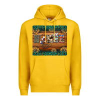 Lemon western nurse glitter leopard sunflowers Premium Hoodie - BarkalooDesign
