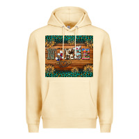 Pina Colada western nurse glitter leopard sunflowers Premium Hoodie - BarkalooDesign