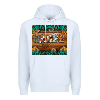 White western nurse glitter leopard sunflowers Premium Hoodie - BarkalooDesign