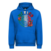 Cobalt mexico Urban Hoodie - MaliasSmallBusiness