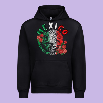 Mexico Urban Hoodie Designed By Maliassmallbusiness