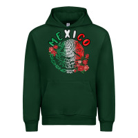 Forest Green mexico Urban Hoodie - MaliasSmallBusiness