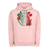 Pigment Salmon mexico Urban Hoodie - MaliasSmallBusiness