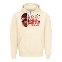 Sandshell sorority colors red and white it's the self love f Zipper Hoodie - texasbilliewilder