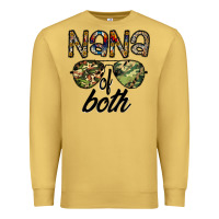 Antique Gold nana of both Premium Sweatshirt - CowhideDigitalArt