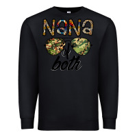 Black nana of both Premium Sweatshirt - CowhideDigitalArt
