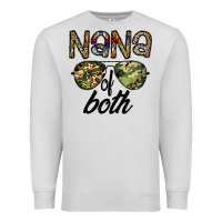 Dove Grey nana of both Premium Sweatshirt - CowhideDigitalArt
