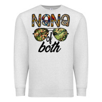 Oatmeal Heather nana of both Premium Sweatshirt - CowhideDigitalArt