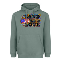 Sage Land that we love 4th of July Heavyweight Hoodie - Neo Western
