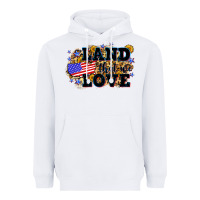 White Land that we love 4th of July Heavyweight Hoodie - Neo Western